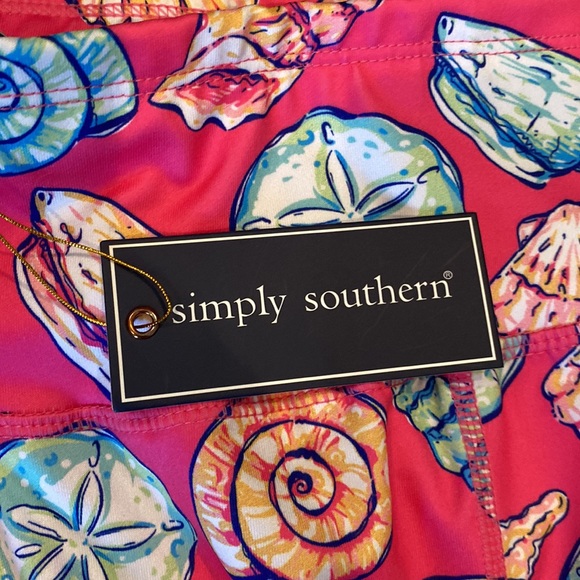 Simply Southern seashell leggings size large new with tag attached - Picture 2 of 6